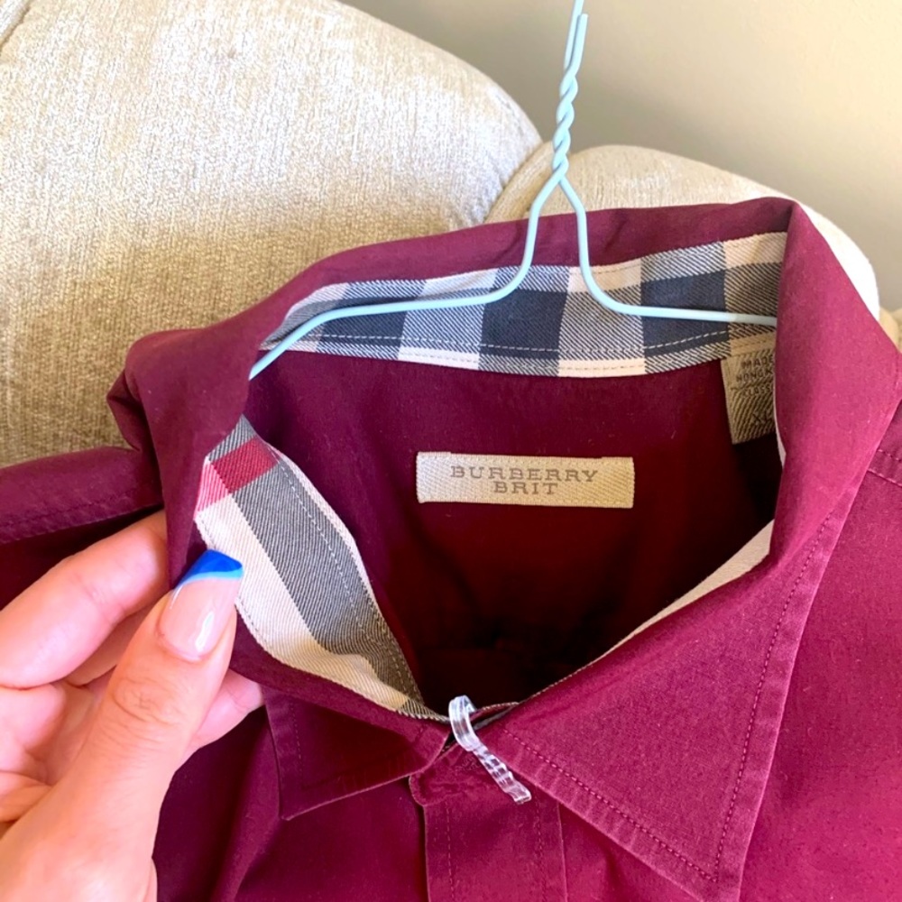 Burberry Men’s Oxford button up